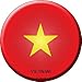 Vietnam Novelty Metal Circular Sign C-472