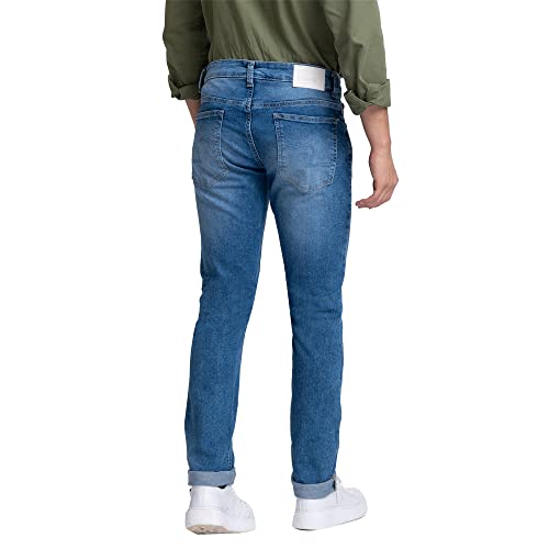 Image of Spykar Men's Rover Regular Fit Mid Rise Casual Jeans