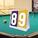 kowaku Scoreboard Flipper Multi Sports Scoreboard 2 Digits Tabletop Score Flipper Flip Score Keeper Flip Scoreboard for Badminton Outdoor Volleyball