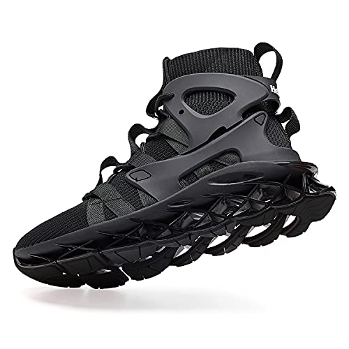 Hello Mrlin Running Shoes Womens Comfortable Fashion Non Slip Sneakers Walking Gym Tennis Sport Athletic Shoes Hip Hop Black #TOP2