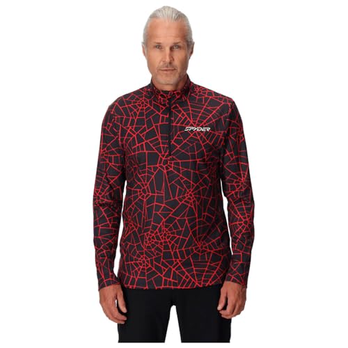 Sweat Spyder Podium Half Zip XL : oubliez le froid et l'inconfort