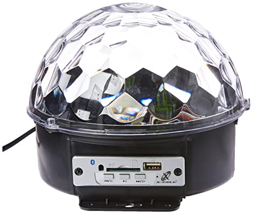 Caixa Acustica Bola Led Giratorio Usb/Sd Bivolt, Flex, XC-XL-10