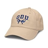 Old Dominion Monarchs Bow Officially Licensed Adjustable Puff Embroidered Baseball Hat