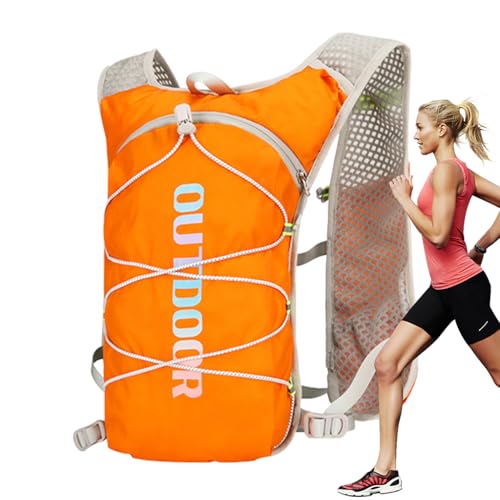 Mochila hidratación Running | Chaleco de agua Camping | de hidratación reflectante de gran capacidad para correr a pie, senderismo, deportes al aire libre