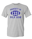 Polk HIGH - Bundy Children al Married Funny Tee Shirt T-Shirt, XL, Ash