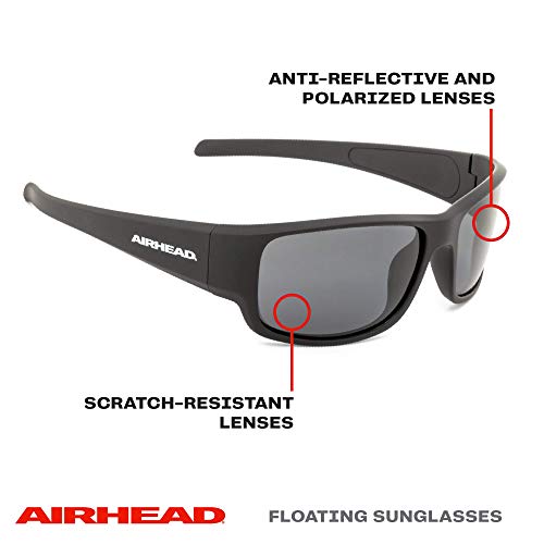 Airhead Sport Floating Sunglasses | Lightweight Sport Frame with Polarized Anti-Reflective UV Ray Blocking Lenses2