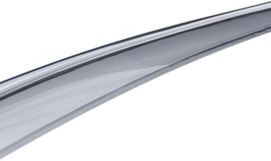 WellVisors Window Visors Wind Deflectors Compatible with Porsche 2011-2018 Cayenne with Chrome Trim Rain Guards 3-847PO002