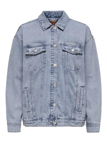 Blouson en jean femme ONLY veste oversize en denim pour vos sorties en ville
