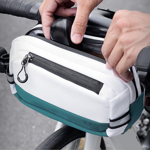 Sac de guidon de vélo à poches de rangement pour optimiser vos trajets - 2