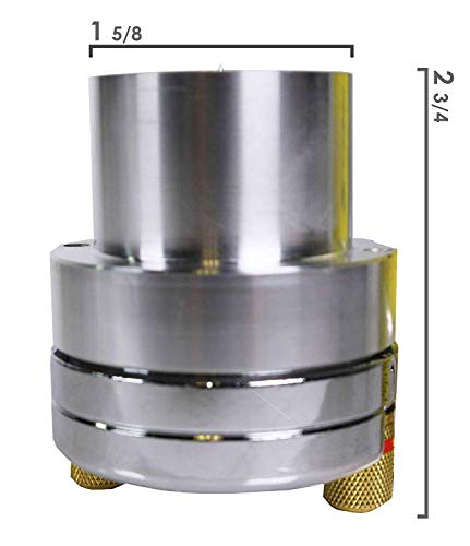 Audiotek W460S 600 Watt Titanium Super Car Bullet Tweeter 1 Pair - 8 Ohm With Built In Capacitor Filter - Pack Of 2 #TOP1