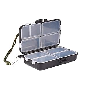 Lokken Doos Afneembare Aas Opbergdoos Plastic 9-Compartiment Multifunctionele onderdelen Doos Buiten Vistuig Accessoires Doos