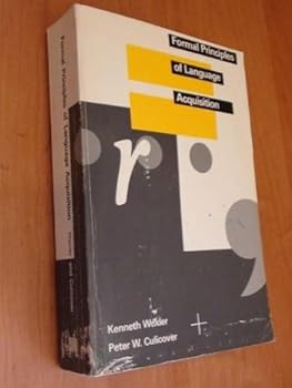 Paperback Formal Principles of Language Acquisition Book