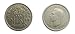 Coins for collectors - Circulated British 1948 George VI Sixpence / Six pence 6p Coin / Great Britain