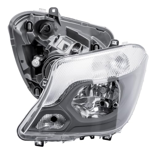 LONGLING Replacement Passenger Left Side N/S Headlight Head Lamp Electric Adjustment for Mercedes Sprinter 906 2014-2018