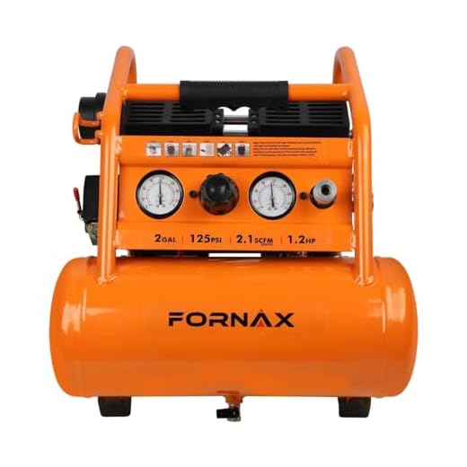 2 Gallon 1.2HP Silent Compressor