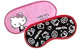 Hello Kitty Sleeping Mask Sleep Shade Eye Mask : Pink or Red (One Size) (Pink)