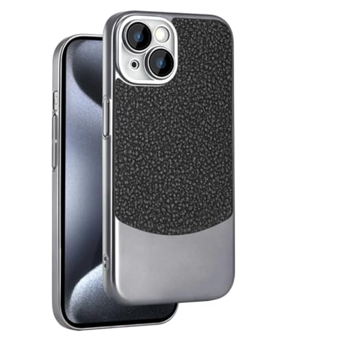 Coque iPhone 13 Pro Max noire style roche pour un look urbain et moderne