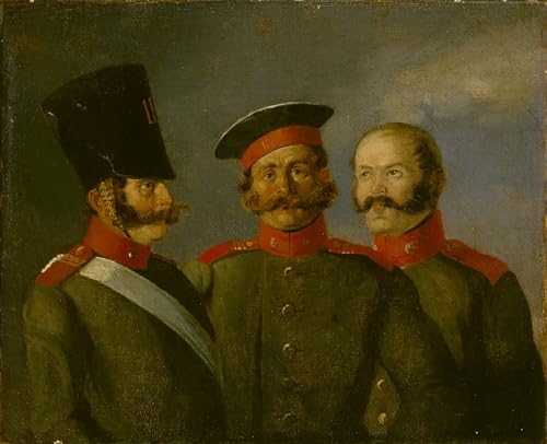 Wall art peinture Tsar Nicholas I Sauerweid 60x90