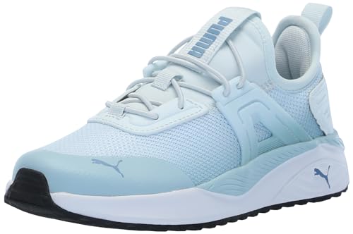 PUMA Pacer 23 Sneaker, Dewdrop-Turquoise Surf-Zen Blue, 10.5 US Unisex Little Kid