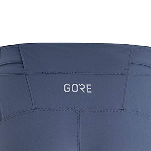 GORE WEAR Shorts femininos C5, M, azul (deep water blue)