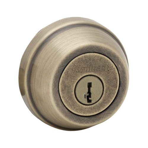 Exclusive Discount 90% Price Kwikset 780 Single Cylinder Deadbolt featuring SmartKey in Antique Brass