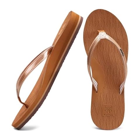 Tongs KuaiLu Cuir Confortables Cover
