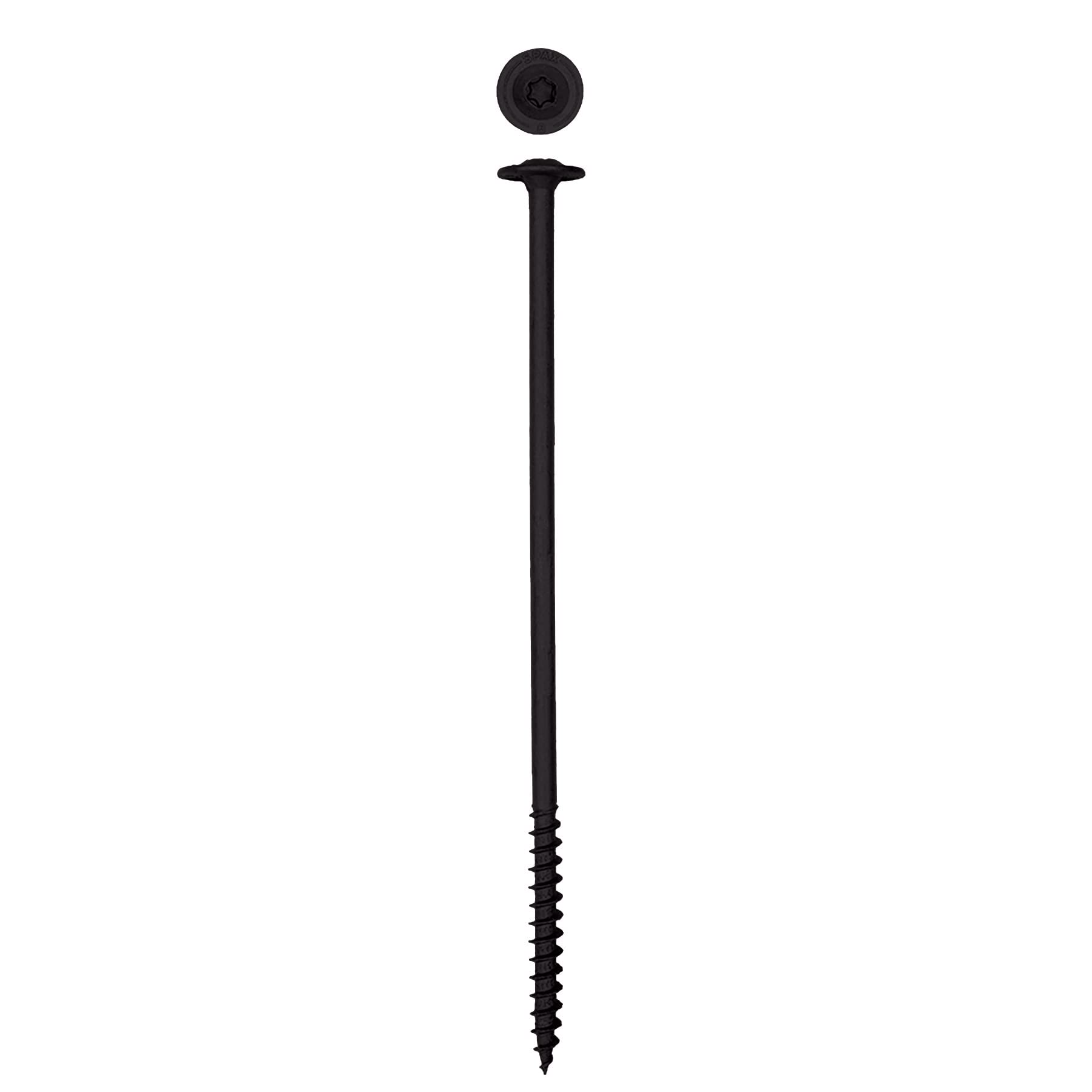SPAX 5/16" x 8" Exterior Washer Head Structural Wood Lag Screws Powerlags Torx T-Star (50 EA) Bit Included Heavy Duty Rust Resistant