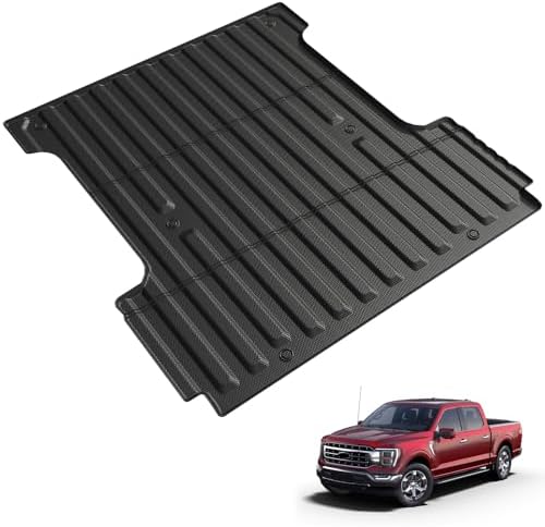 Truck Bed Mat for Ford F150 2015-2026, All Weather Trunk Bed Line...