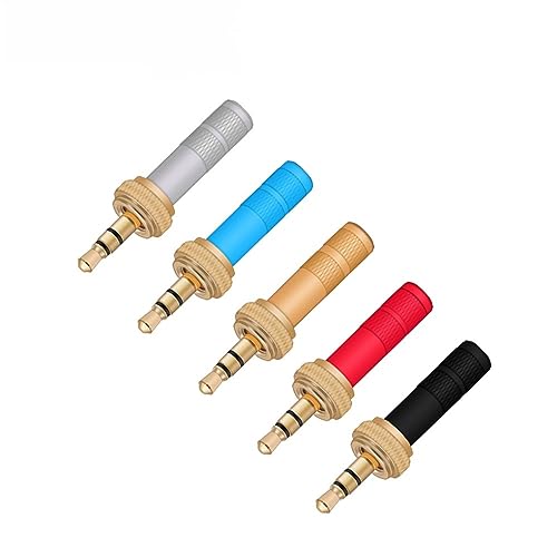 Fiche Jack 3.5 mm stéréo pour réparer un câble de casque audio cassé lot de 10