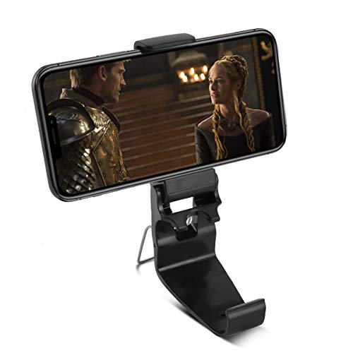 DLseego Compatible Avec Xbox One Controller Phone Mount Clip, un Soporte Plegable para el Controlador del Juego,Clip de Montaje de Juegos Móviles para Xbox One S/X, Controlador Inalámbrico XL