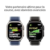 Apple Watch Ultra 3 [GPS + Cellular 49mm] Running and Multisport Smartwatch with Black Titanium Case and Black Charcoal Trail Buckle - Satellite Communications, Health and Activity Tracking - 5