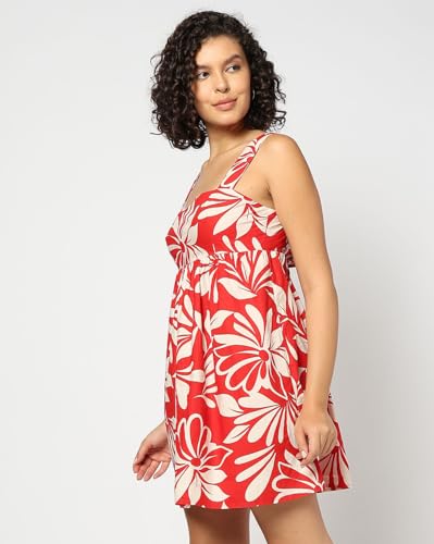 Image of Gap Women Stylised Above The Knee Sleeveless Casual Dress