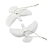 Huicare Lot de 2 tortues de Noël les tourterelles officielles - Symbole d'amitié - Décoration de Noël - New York - En résine