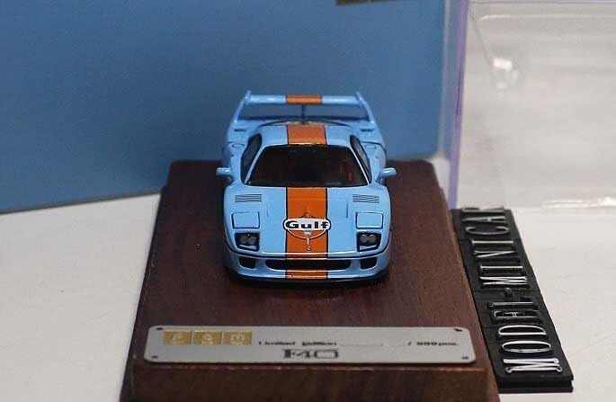 △超希少！全開閉！Gulf！PGM 1/64 フェラーリ Ferrari F40 Street