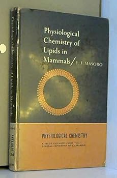 Hardcover Physiological chemistry of lipids in mammals Book