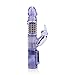 CalExotics Waterproof Jack Rabbit – Rabbit Vibrator With Rotating Shaft – Vibe Sex Toys for Couples – Adult Clitoral & G Spot Massager – Purple