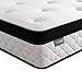 Twirest Super King Mattress, 22CM Gel Memory Foam Pocket Sprung Mattresses with Breathable Soft Fabric for Cool Sleep, Mattresses for Pressure Relief, Medium Firm Mattress in a Box 180x200x22cm