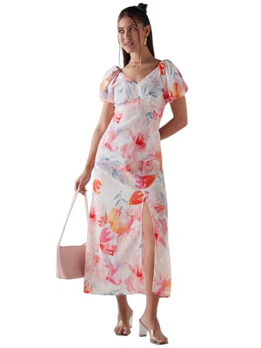 Image of Bewakoof Women's Fit and Flare Ankle Length Dress