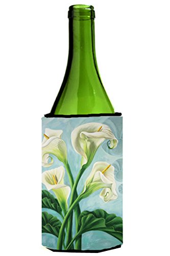 Arum Lilly by Judith Yates Wine Bottle Can Cooler Hugger