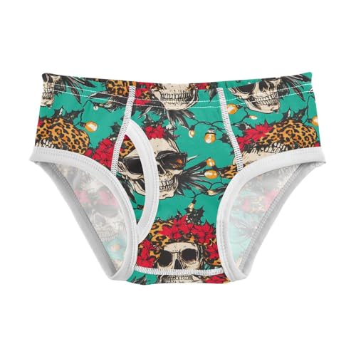Gothic Skull Leopard Hats Toddler Boy's Underwear 2T 202c0111