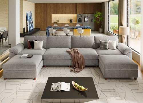 SITJOY 149 Modular Sectional Couch with Storage