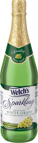 Welch's Sparkling White Grape Cocktail Juice, Non-Alcoholic, 25.4 Fl Oz