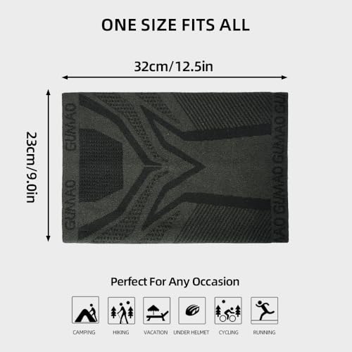 Image of Winter Neck Gaiter Warmer Scarf Cold Weather Windproof Face Mask for Man & Women - Ski Mask for Outdoor Sports