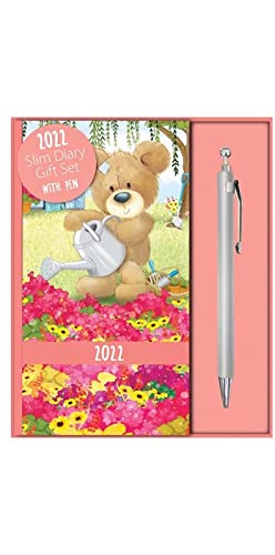 PaulStore 2025 Slim Week To View Diary Gift Box Slim Diary & Pen Gift Set, WTV: Botanical