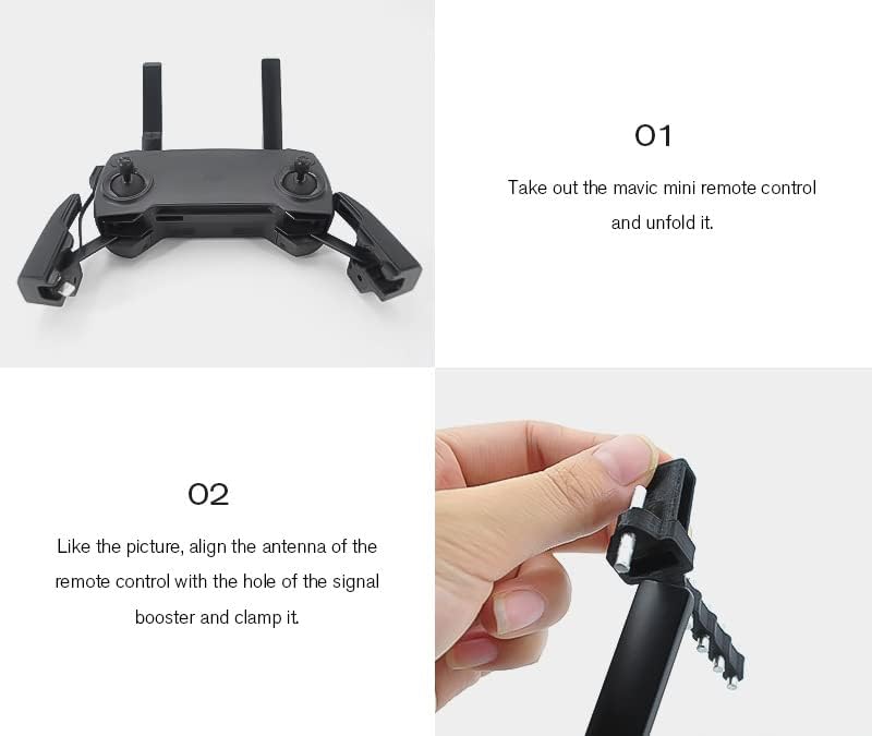 Vista 8 de Antenna Range Extender Yagi-UDA 5.8 GHz Signal Booster for DJI for Mavic Series Drone, More Safety for Flying Specific Accessories