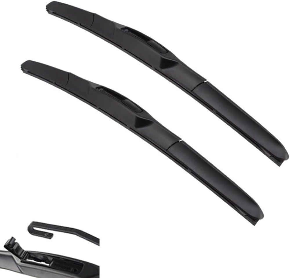 DZTYNKO Car Windscreen Wiper Blades Set for Suzuki Swift Hatchback RS413 RS413D RS415 2004-2010 21in+18in, Front Window Wipers for Clear Visibility, Replacement Wiper Blades