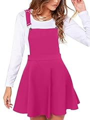 A Pinafore Dress-hot Pink