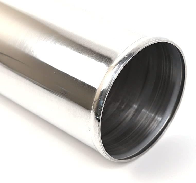 LTI Universal 4 inch Outside Diameter Straight Aluminum Pipe Polished (4" Straight)