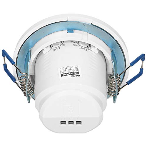 orno cr 243 detecteur de mouvement 360° ip20 800 w pour plafonds suspendus