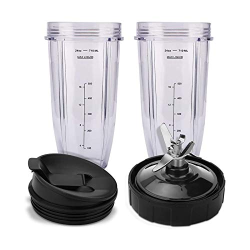 7 lames d'extraction anti-fuite et gobelet 24 oz pour blender Auto iQ
